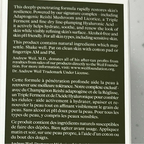 New ORIGINS Mega-Mushroom Relief & Resilience 200ml Soothing Treatment Lotion - Picture 6 of 9